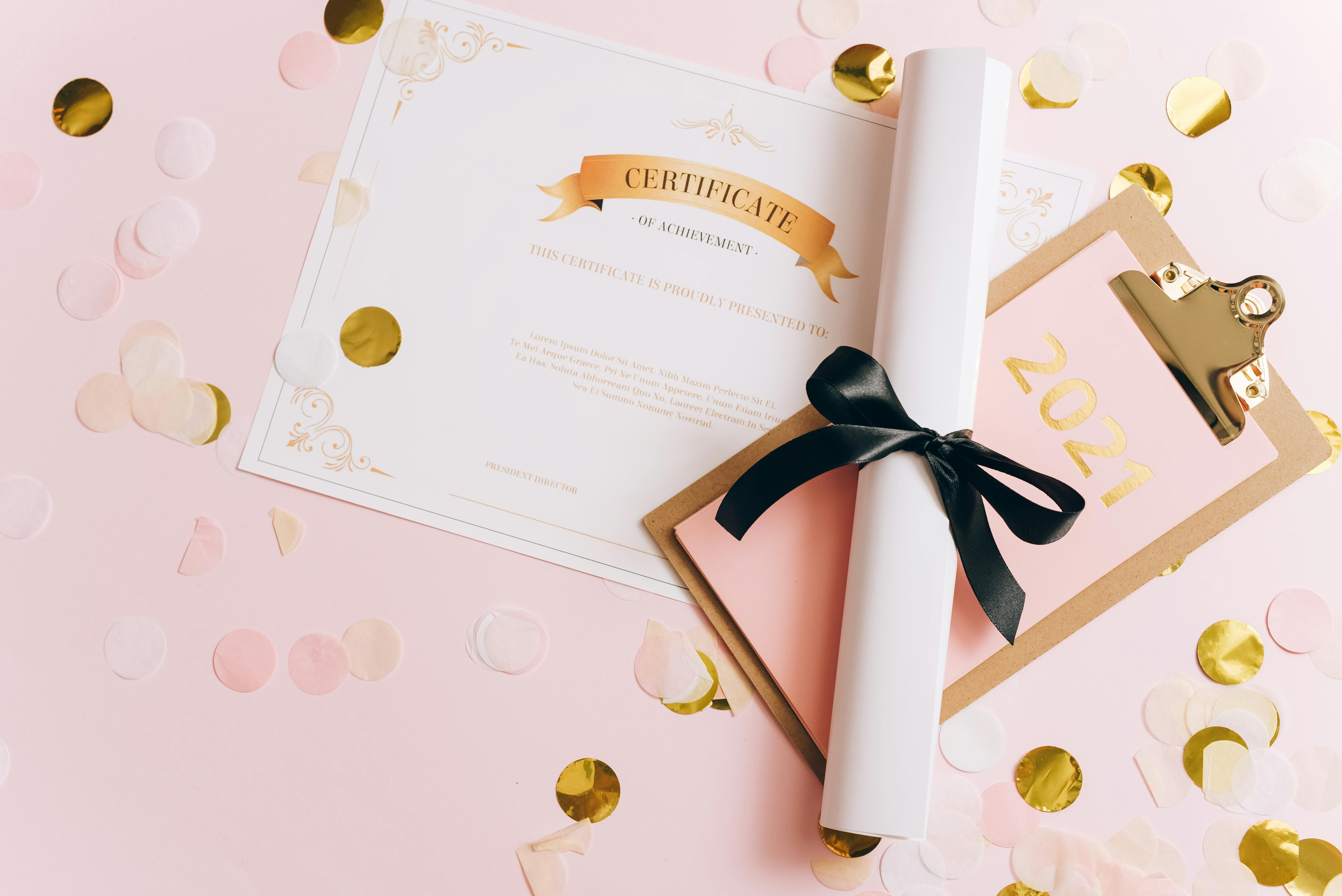 Certificates and professional growth
